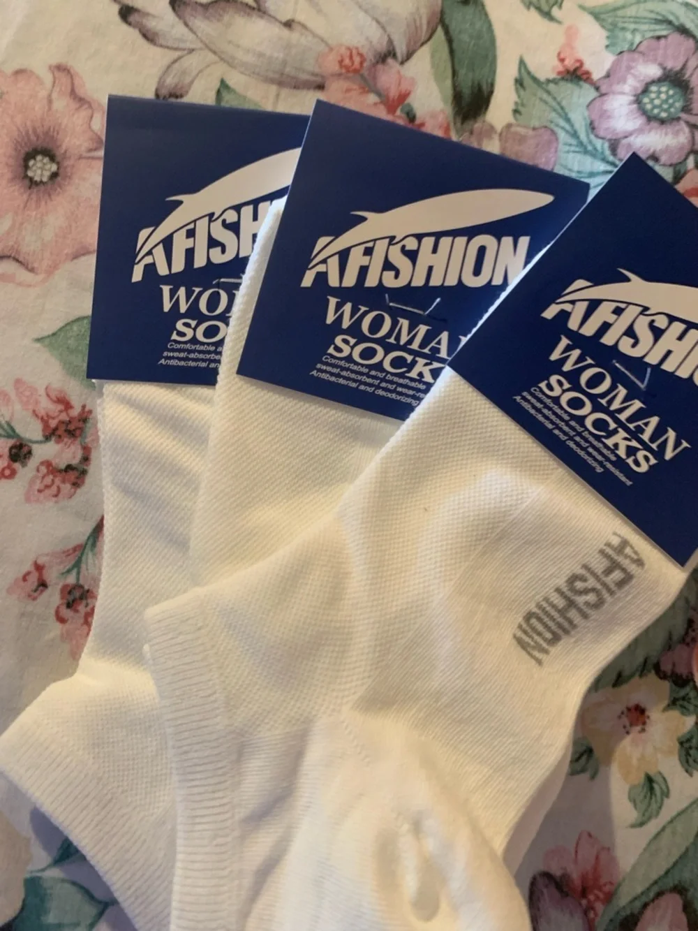 White Women's Low-Cut Socks - 3 Pack Size 6-10